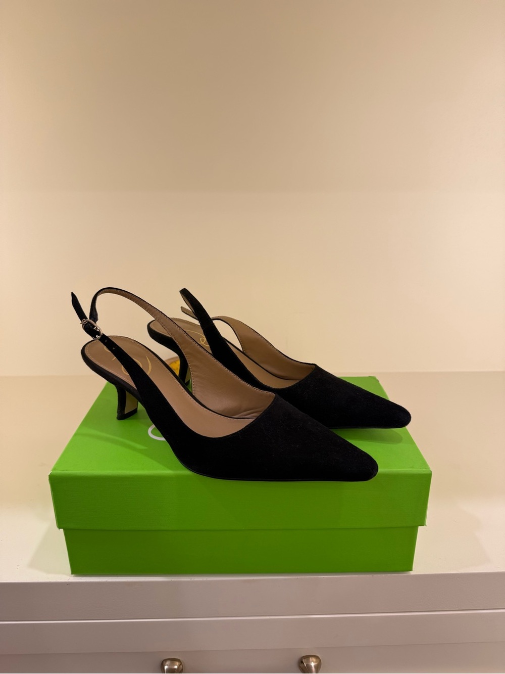 Sam Edelman Black Pointed Bianka Heels
